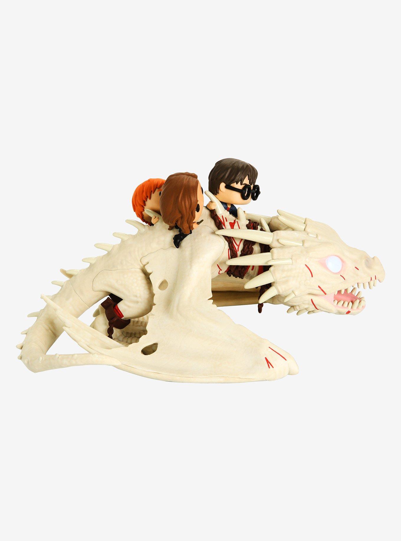 Funko Pop! Rides Harry Potter Harry, Hermione, & Ron Riding Gringotts Dragon Vinyl Figure, , alternate