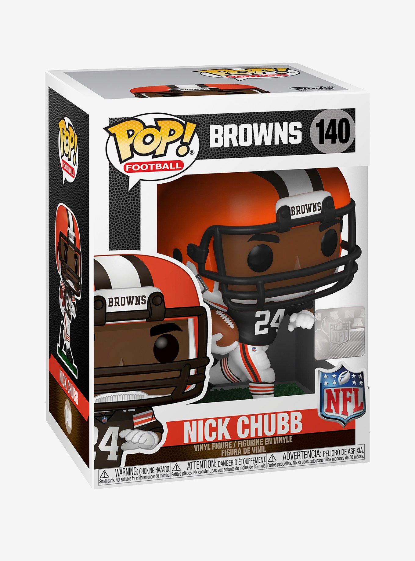 Funko Pop! Football NFL Cleveland Browns Nick Chubb Vinyl Figure, , alternate