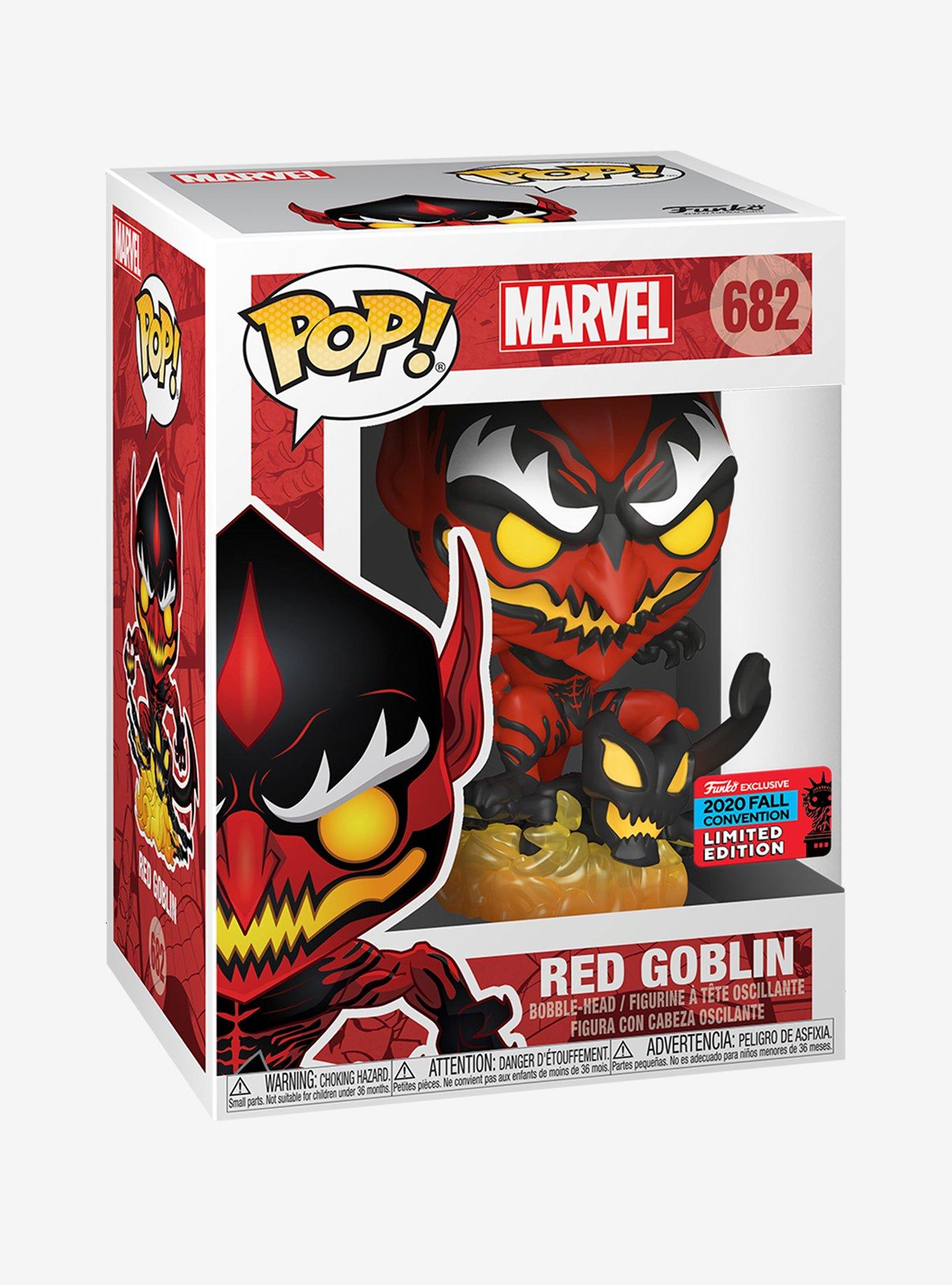 Funko Marvel Pop! Red Goblin Vinyl Bobble-Head 2020 Fall Convention Exclusive, , alternate