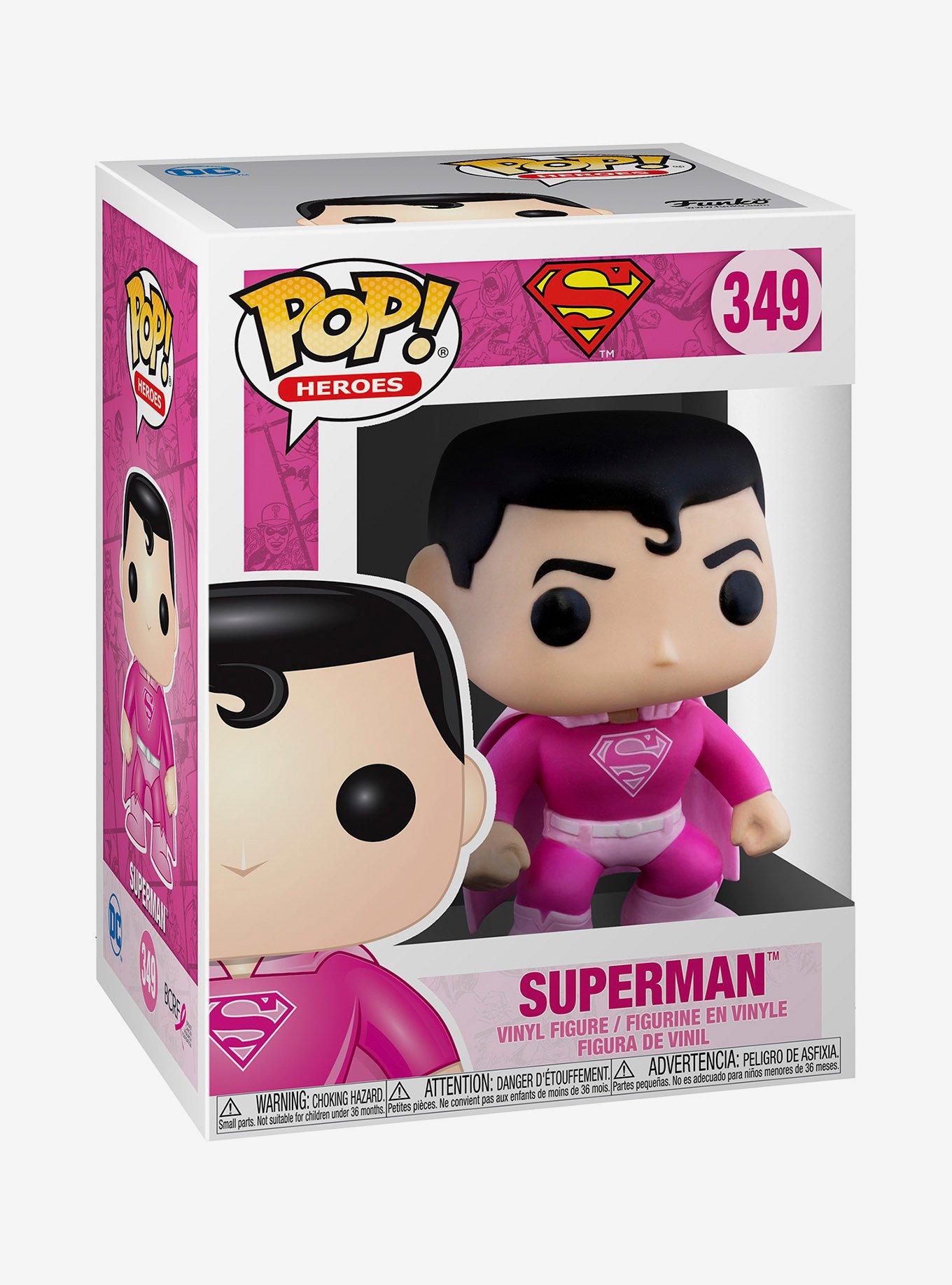 Funko DC Comics Pop! Heroes Superman (Breast Cancer Awareness) Vinyl Figure, , alternate
