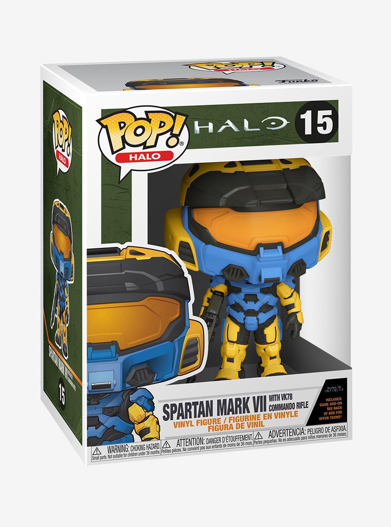 Funko Halo Pop! Spartan Mark VII With VK78 Commando Rifle Vinyl Figure, , alternate