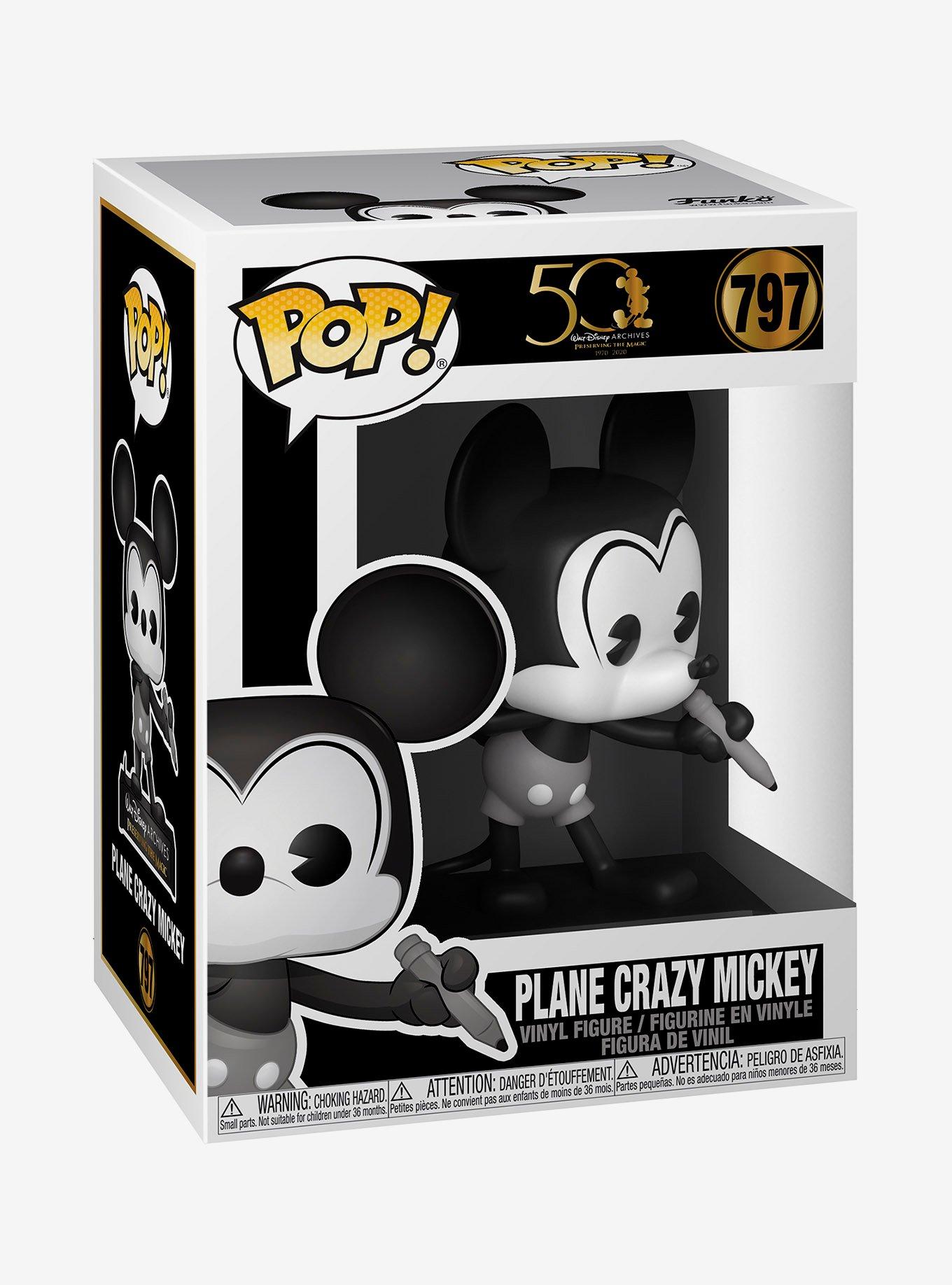 Funko Disney Archives Pop! Plane Crazy Mickey Vinyl Figure, , alternate