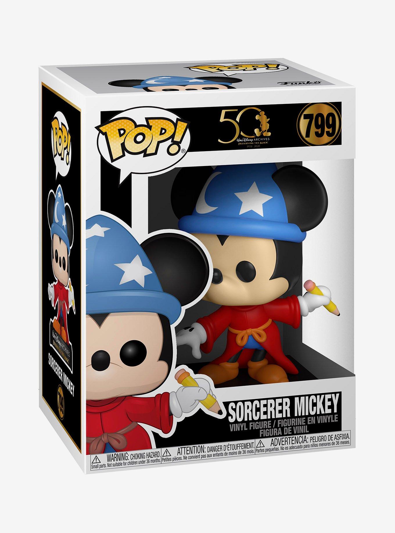 Funko Disney Archives Pop! Sorcerer Mickey Vinyl Figure, , alternate