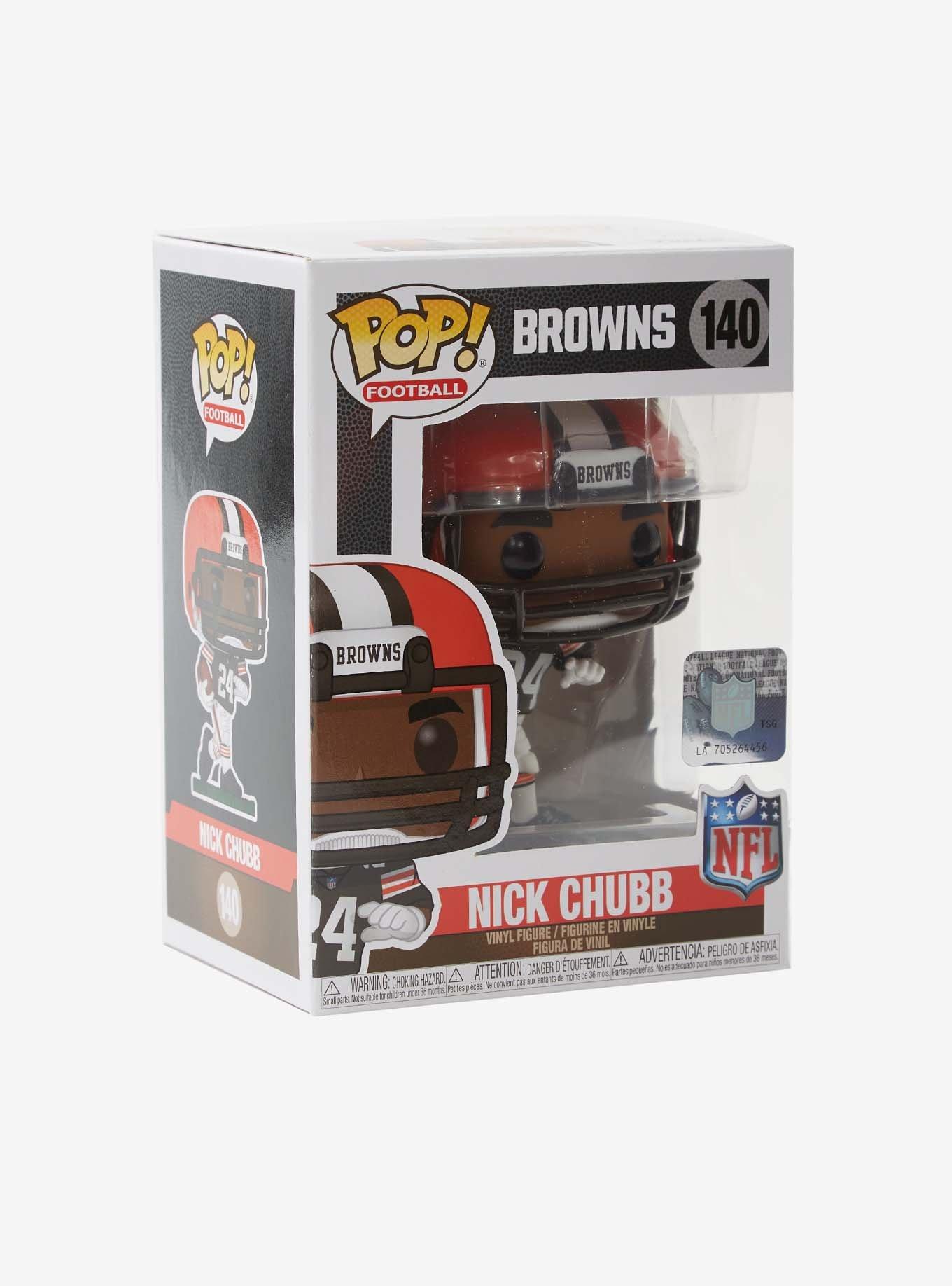 Funko NFL Browns Pop! Football Nick Chubb Vinyl Figure, , alternate