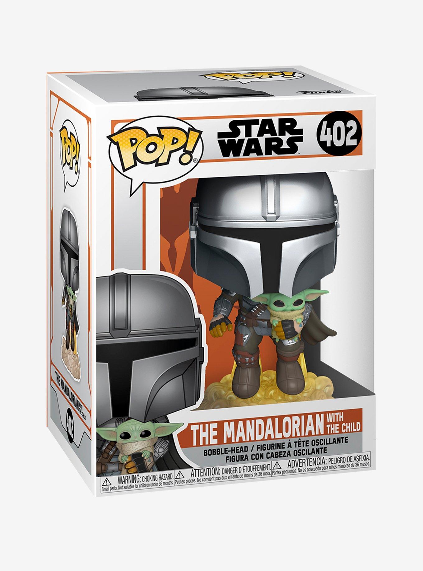 Funko Star Wars The Mandalorian Pop! The Mandalorian With The Child Vinyl Bobble-Head, , alternate