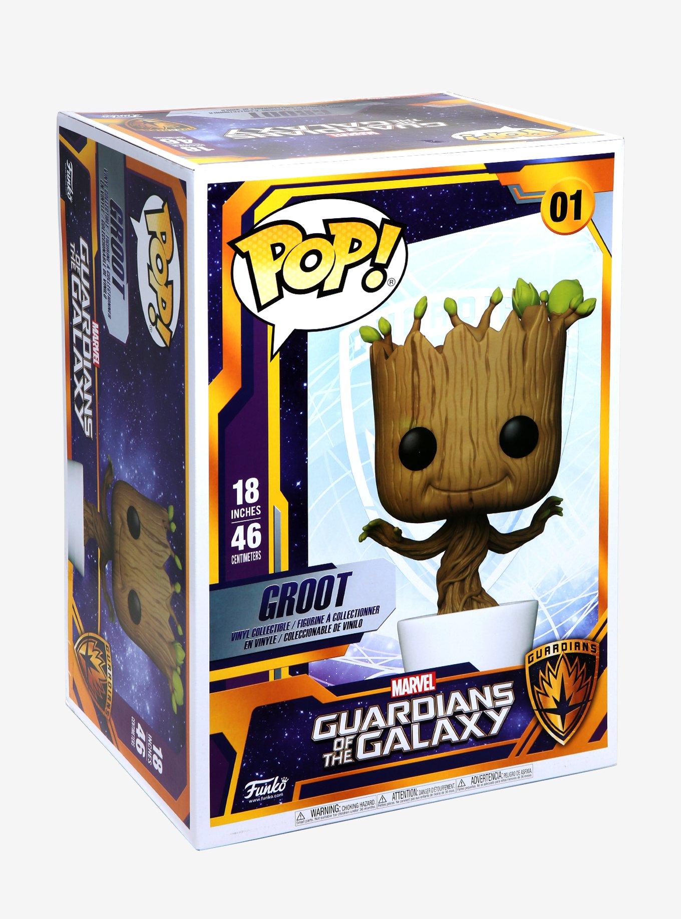 Funko Marvel Guardians Of The Galaxy Pop! Dancing Groot 18 Inch Vinyl Figure, , alternate