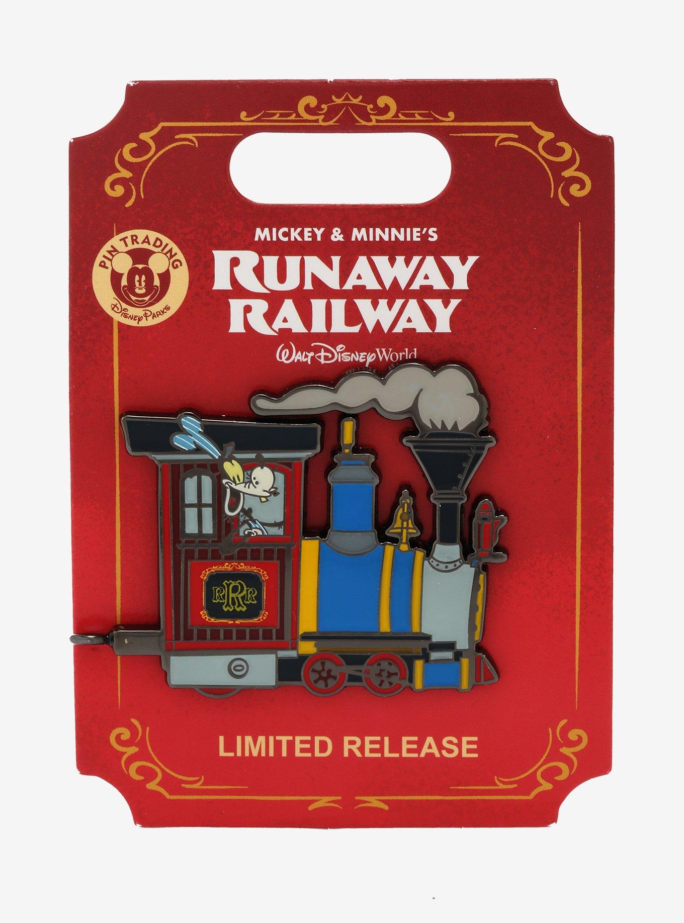 Disney Mickey & Minnie's Runaway Railway Goofy Train Enamel Pin - BoxLunch Exclusive, , alternate