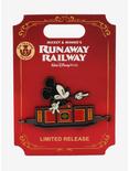Disney Mickey & Minnie's Runaway Railway Mickey Train Enamel Pin - BoxLunch Exclusive, , alternate