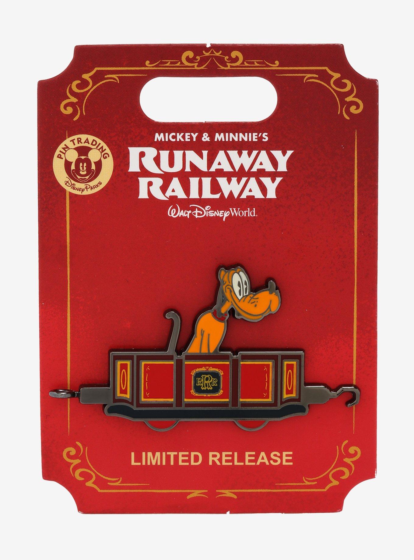 Disney Mickey & Minnie's Runaway Railway Pluto Train Enamel Pin - BoxLunch Exclusive, , alternate