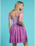 Her Universe Disney Tangled Rapunzel Princess Cold Shoulder Dress, PURPLE, alternate