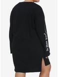 The Craft Powers Of Manon Long-Sleeve T-Shirt Dress Plus Size, BLACK, alternate