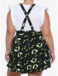 The Nightmare Before Christmas Oogie Boogie Suspender Skirt Plus Size, BLACK, alternate