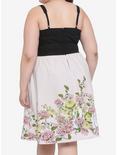 Her Universe Disney Sleeping Beauty Floral Retro Dress Plus Size, GREY, alternate