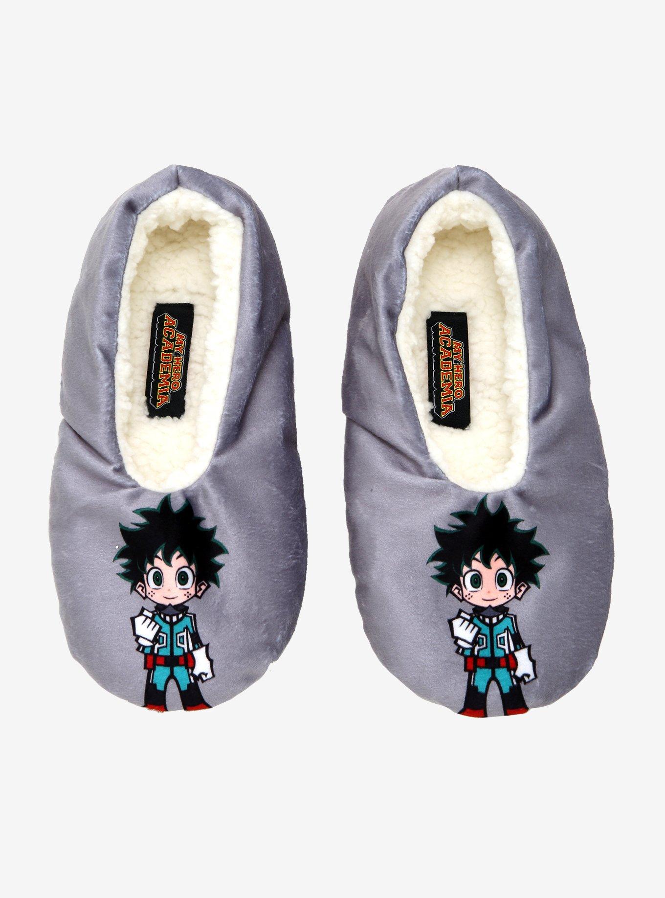 My Hero Academia Deku Slipper Socks - BoxLunch Exclusive, , alternate