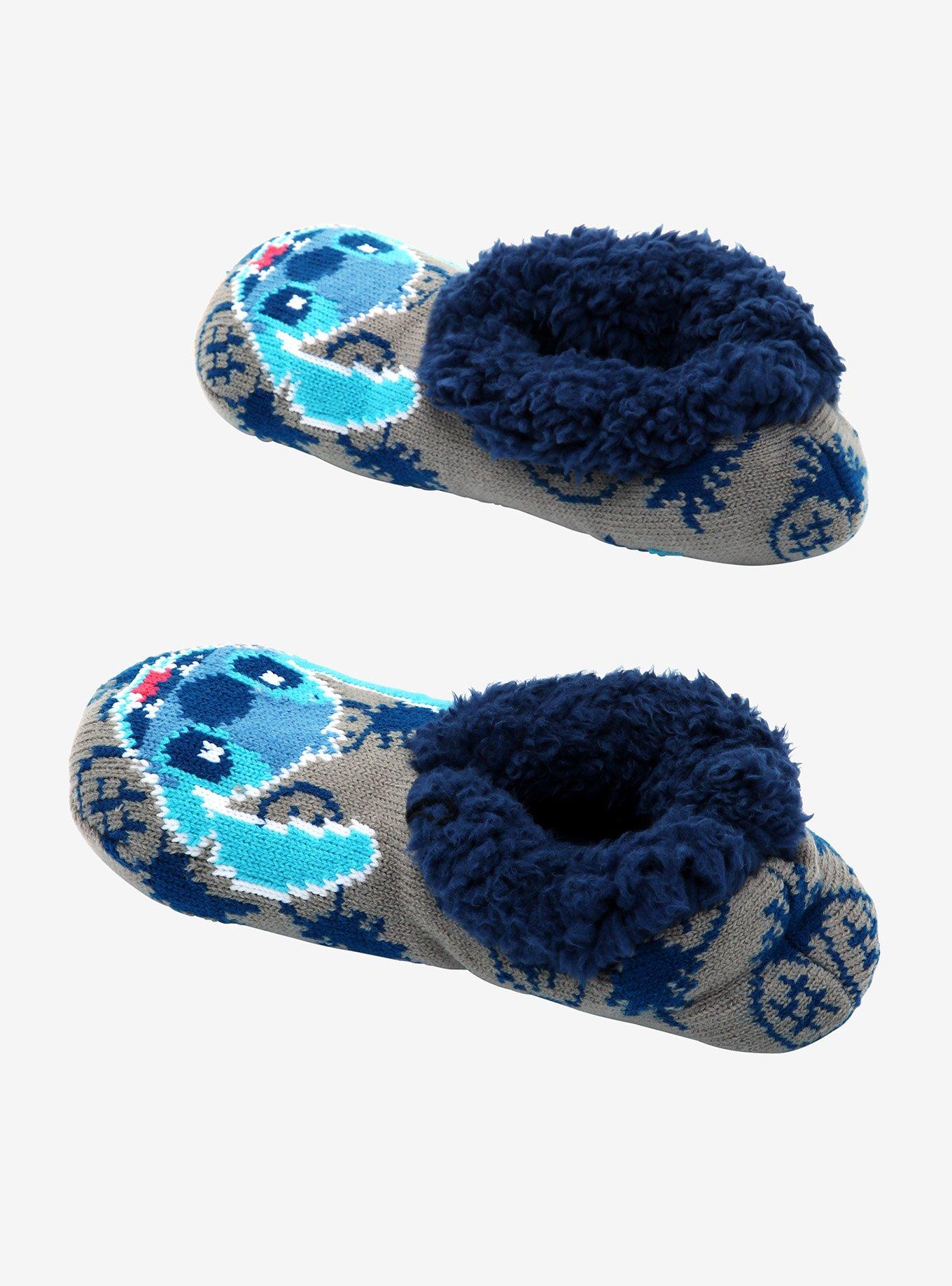 Disney Lilo & Stitch Stitch Slipper Socks, , alternate
