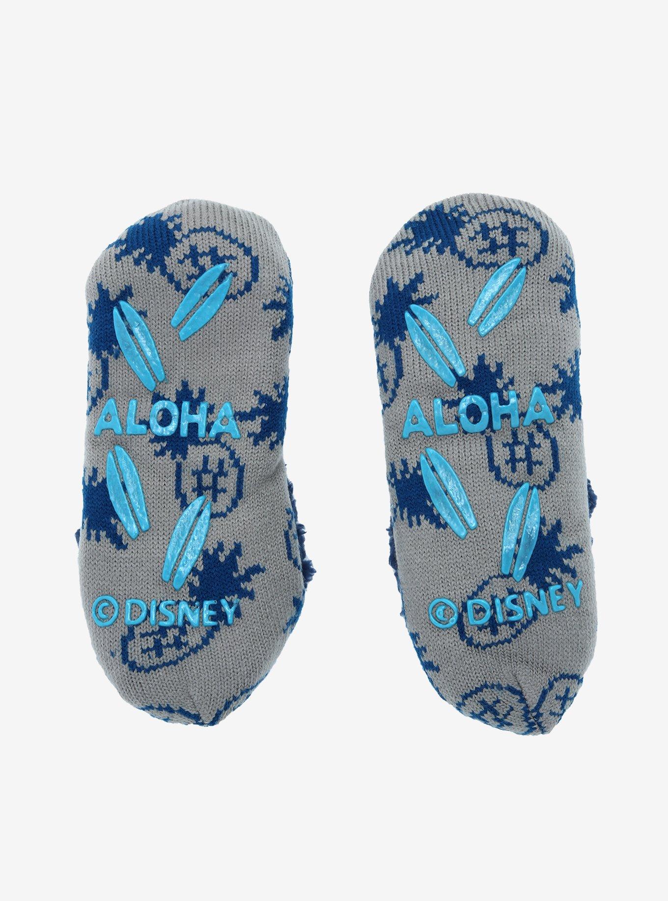 Disney Lilo & Stitch Stitch Slipper Socks, , alternate