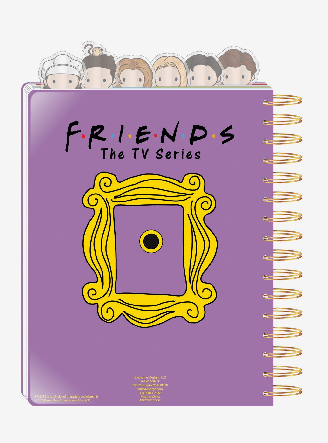 Friends Chibi Tabbed Journal, , alternate