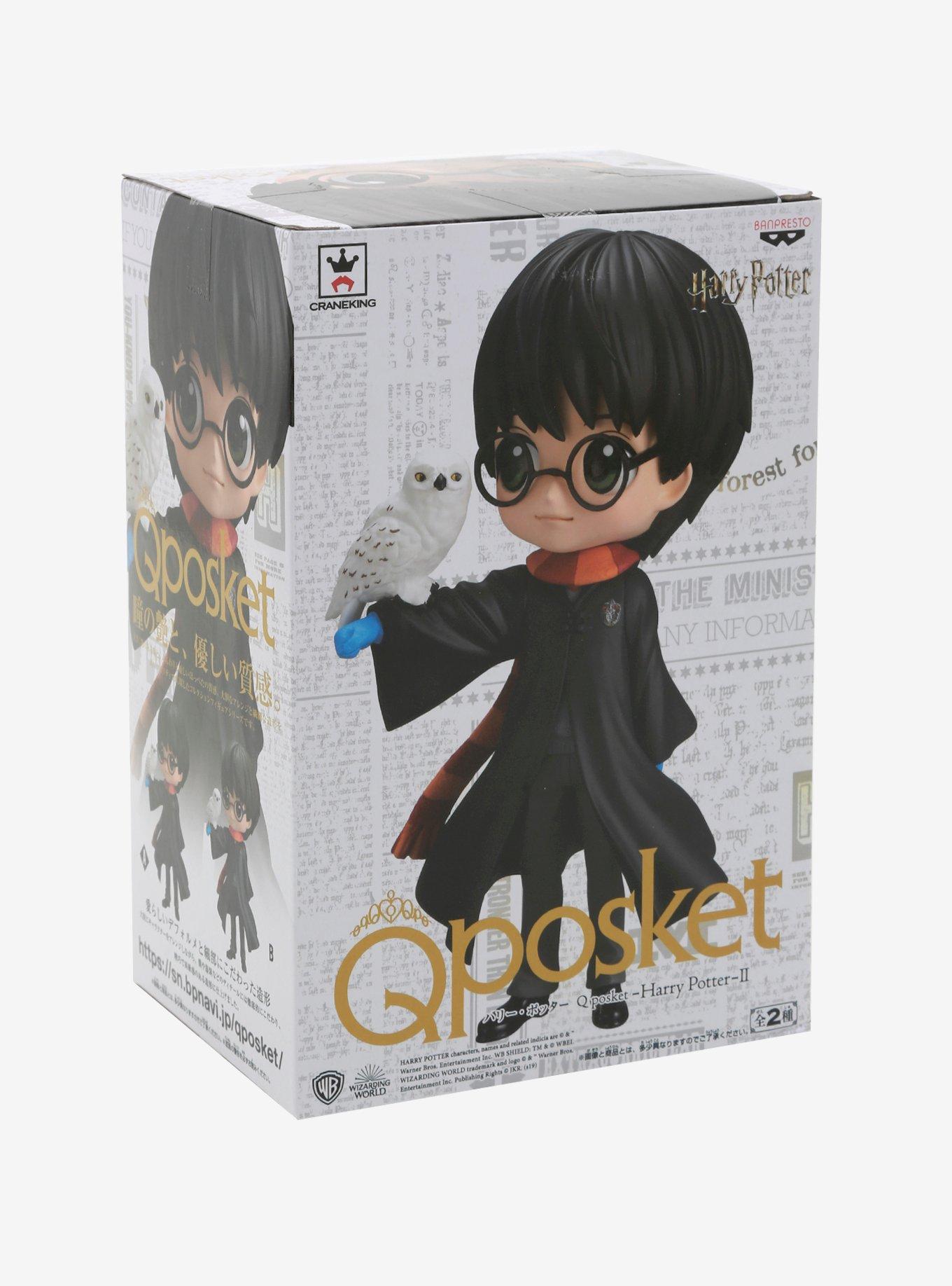 Banpresto Harry Potter Q Posket Harry Potter With Hedwig (Normal Color Ver.) Figure, , alternate