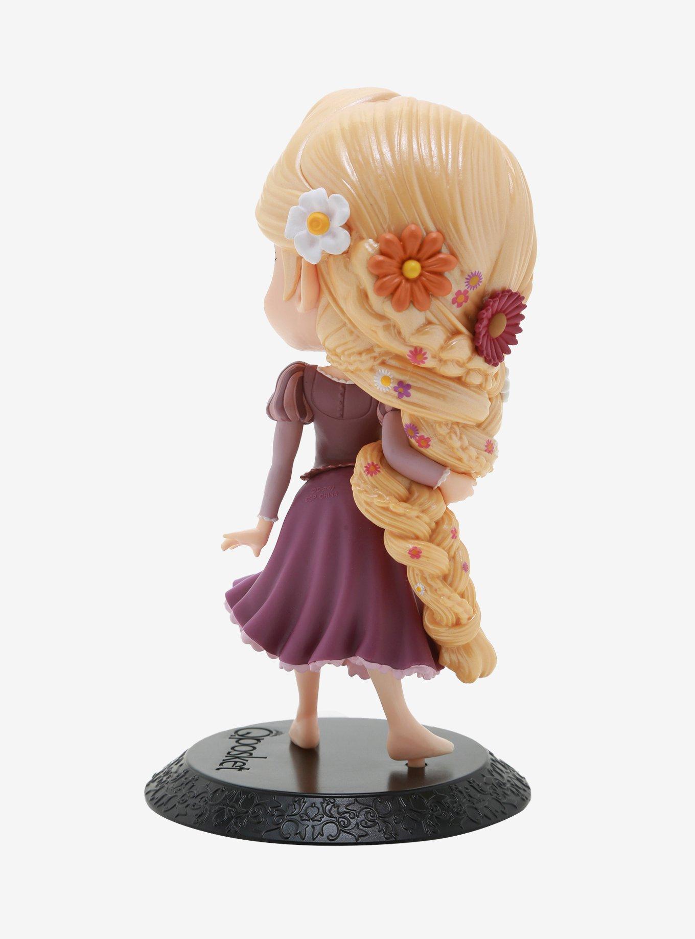 Banpresto Disney Tangled Q Posket Rapunzel Flowers (Normal Color Ver.) Figure, , alternate