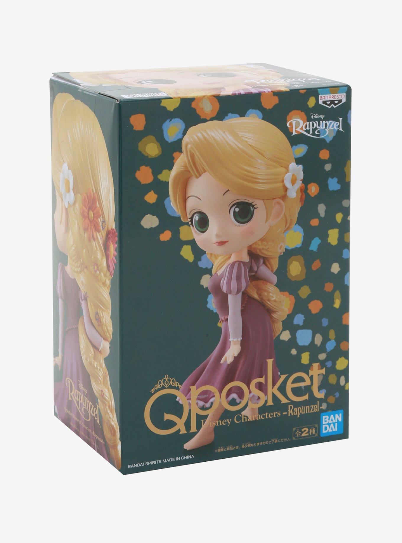 Banpresto Disney Tangled Q Posket Rapunzel Flowers (Normal Color Ver.) Figure, , alternate