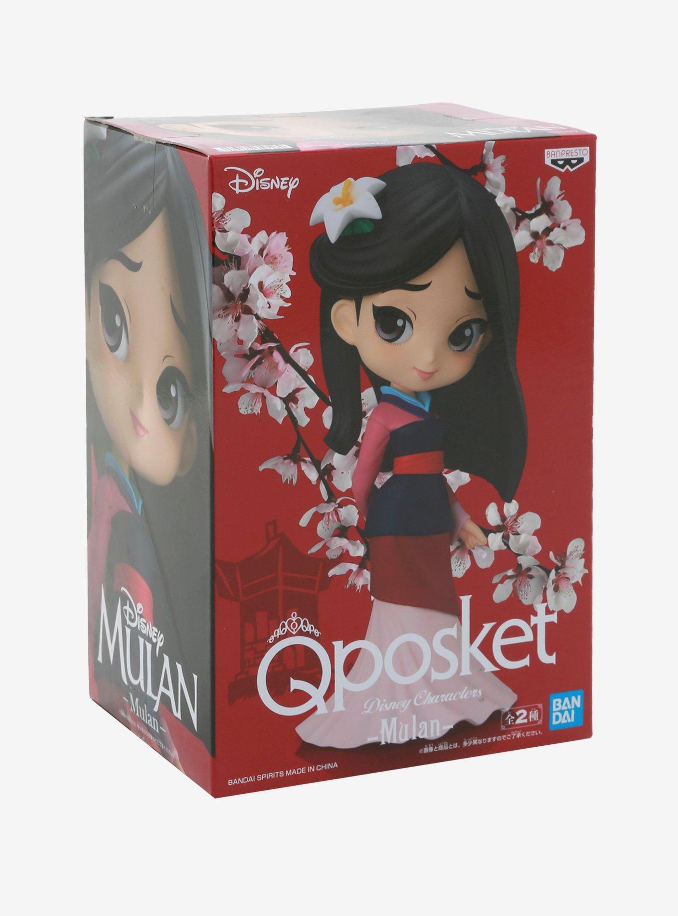 Banpresto Disney Mulan Q Posket Mulan (Normal Color Ver.) Figure, , alternate