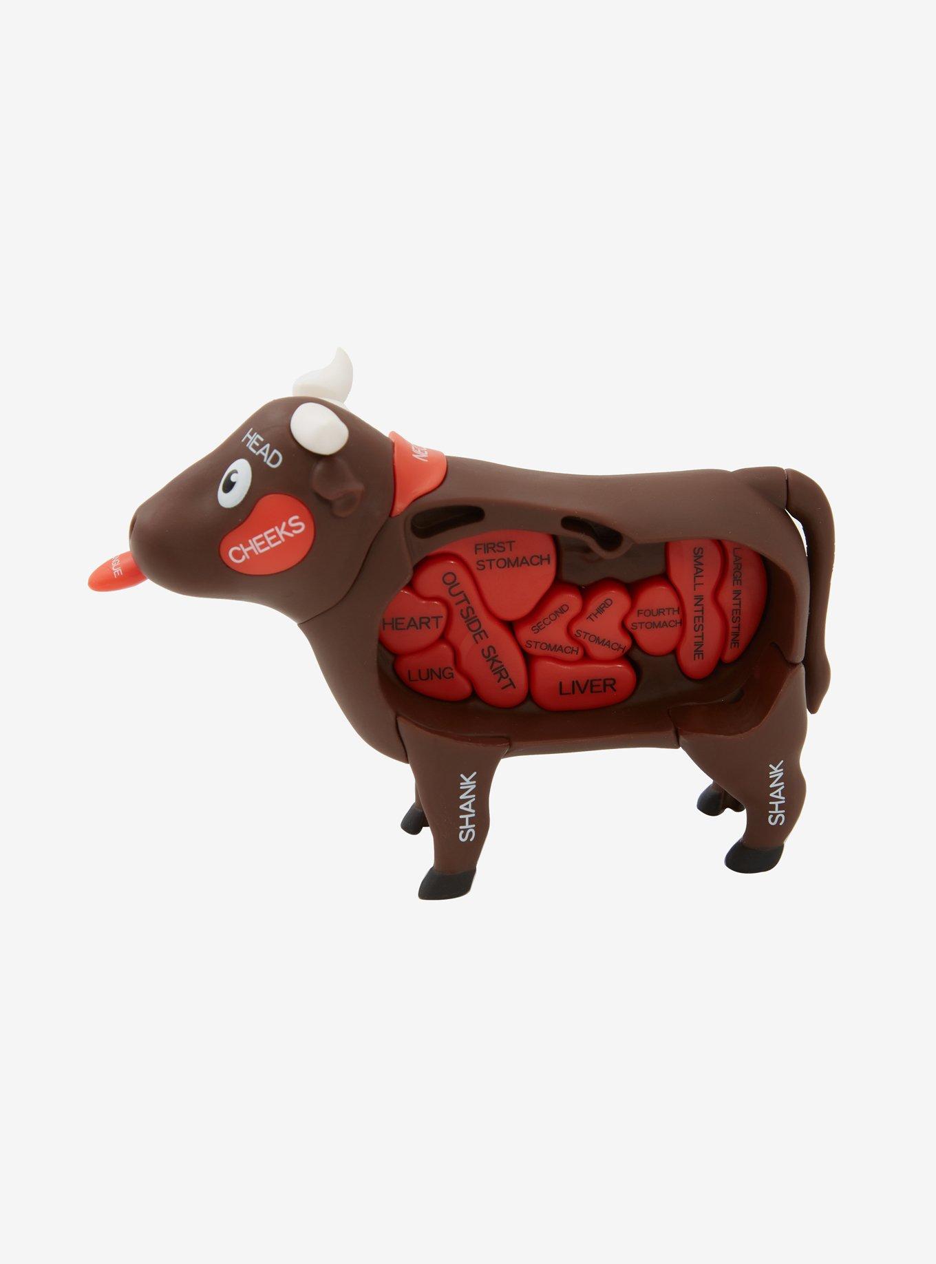 Piece O'Steak Buildable Cow Figure, , alternate