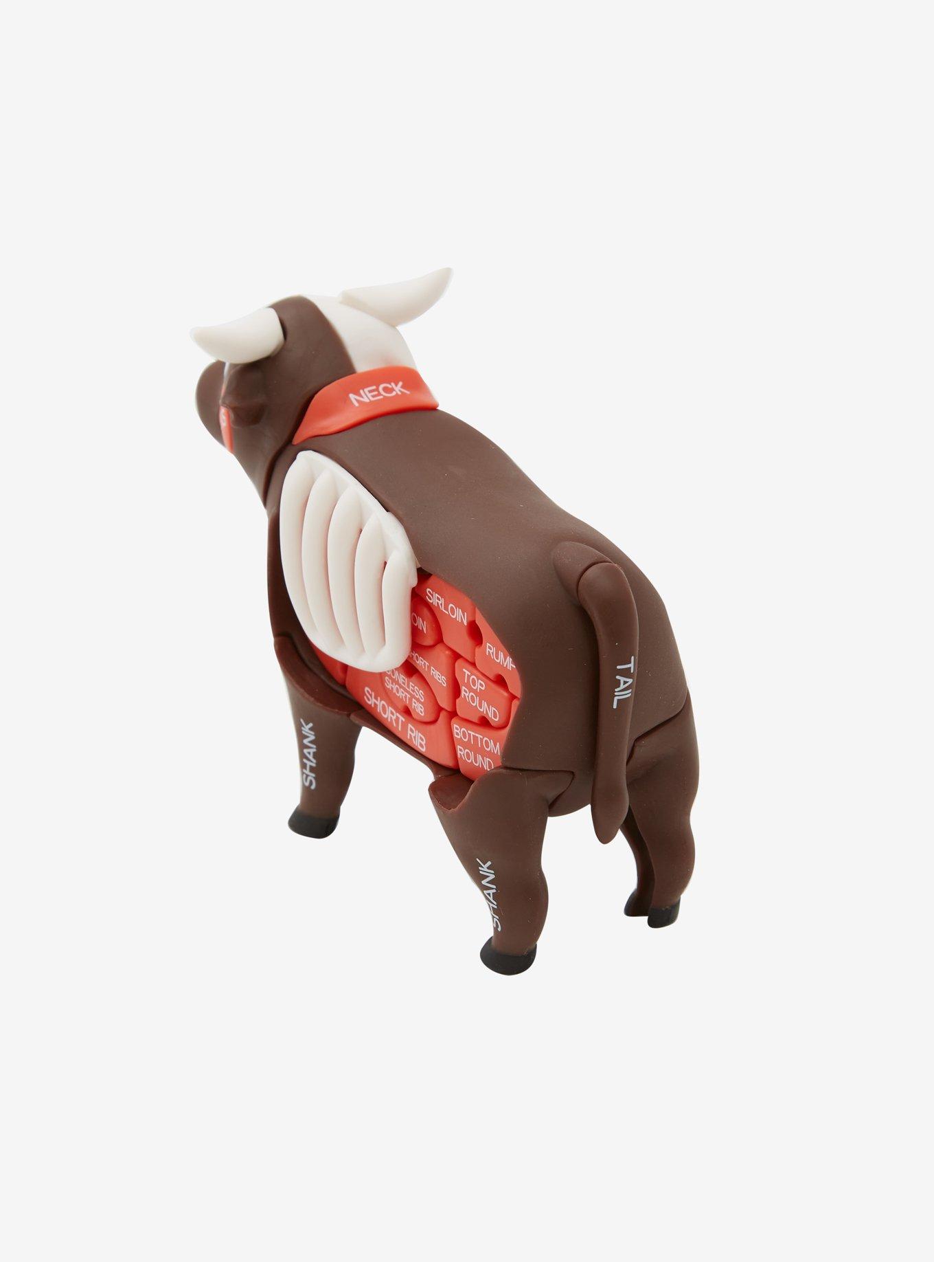 Piece O'Steak Buildable Cow Figure, , alternate