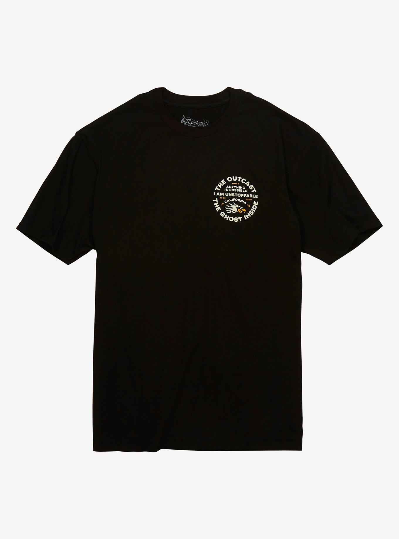 The Ghost Inside The Outcast T-Shirt, BLACK, alternate