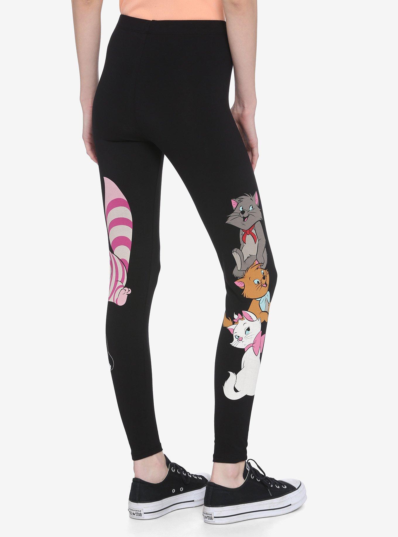 Disney Cats Leggings, MULTI, alternate