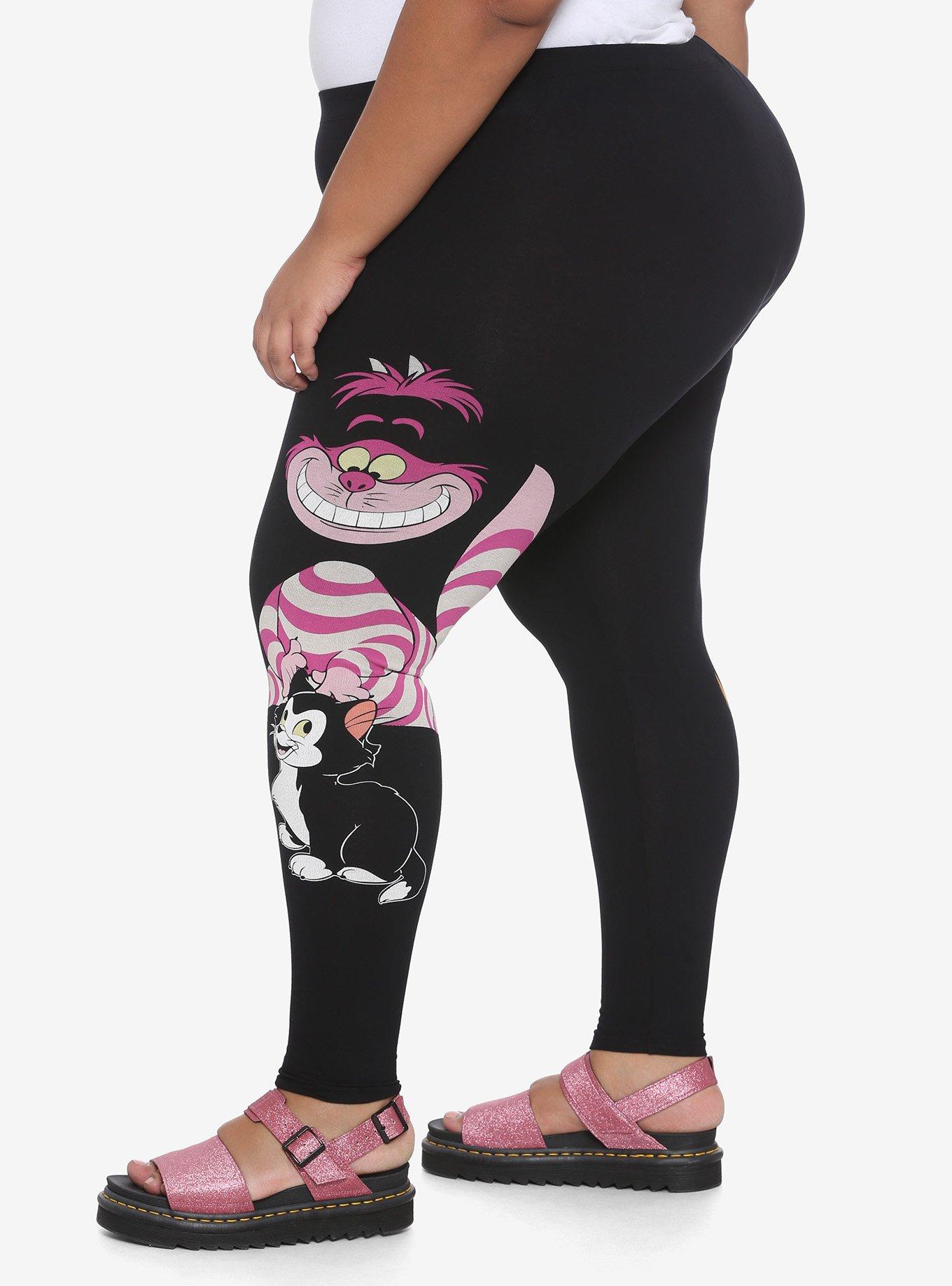 Disney Cats Leggings Plus Size, MULTI, alternate