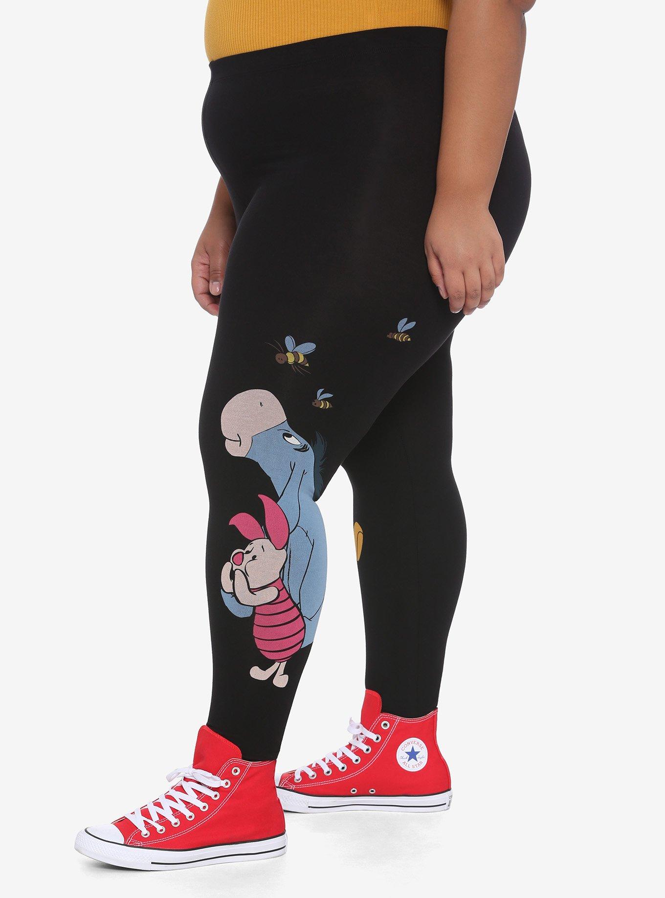 Disney Winnie The Pooh Character Leggings Plus Size, MULTI, alternate