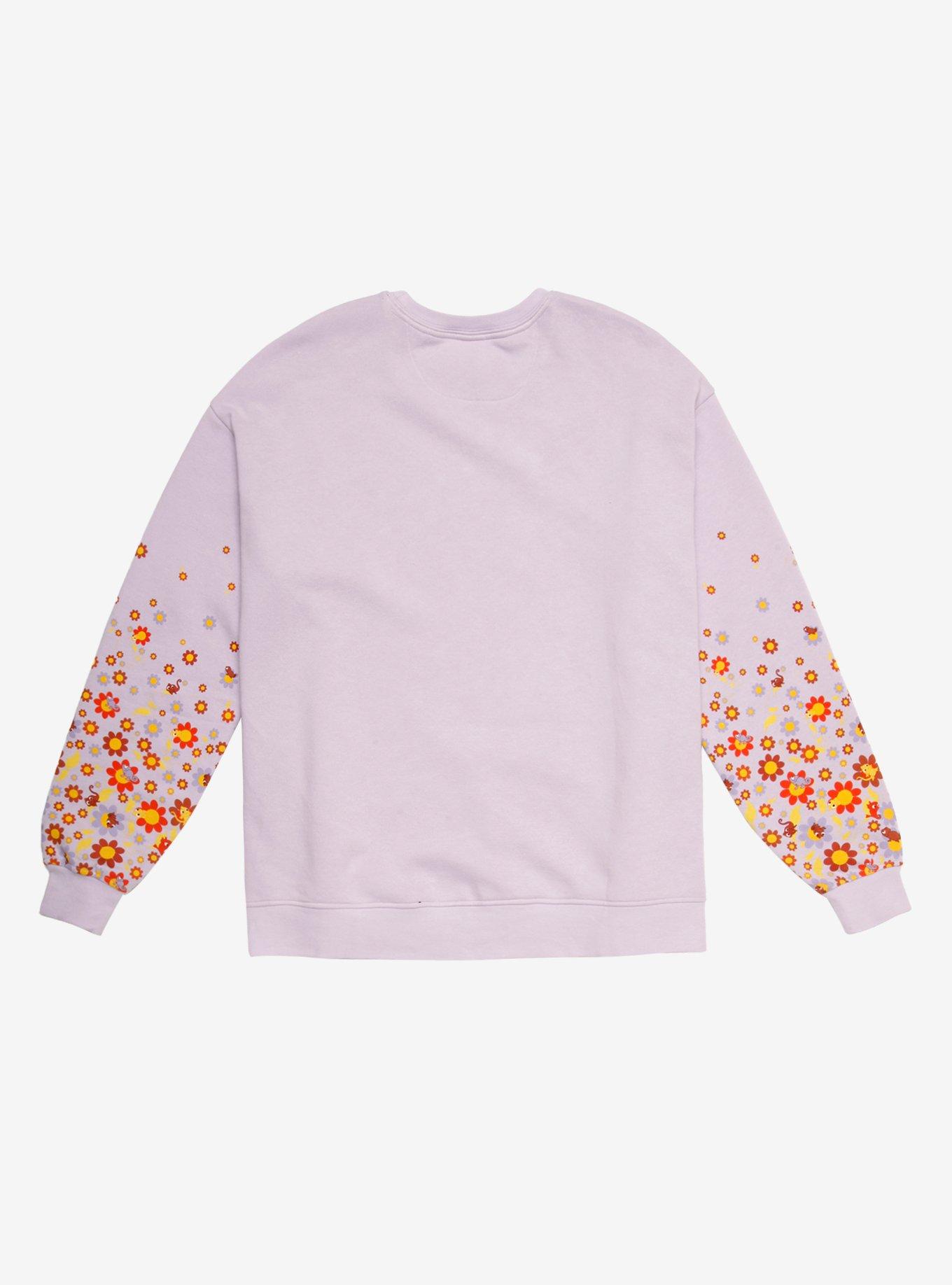 Our Universe Disney Tangled Light My Own Way Crewneck - BoxLunch Exclusive, LAVENDER, alternate