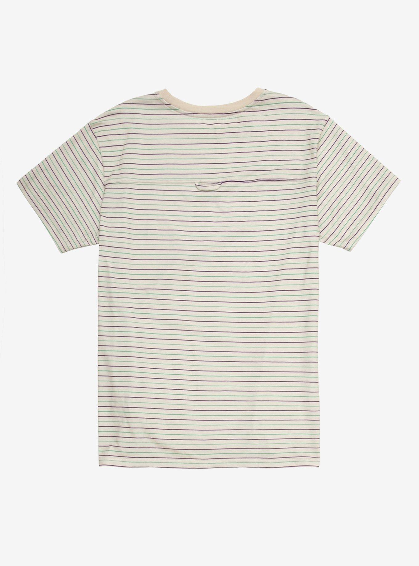 Our Universe Disney Tangled Pascal Striped T-Shirt - BoxLunch Exclusive, PURPLE, alternate