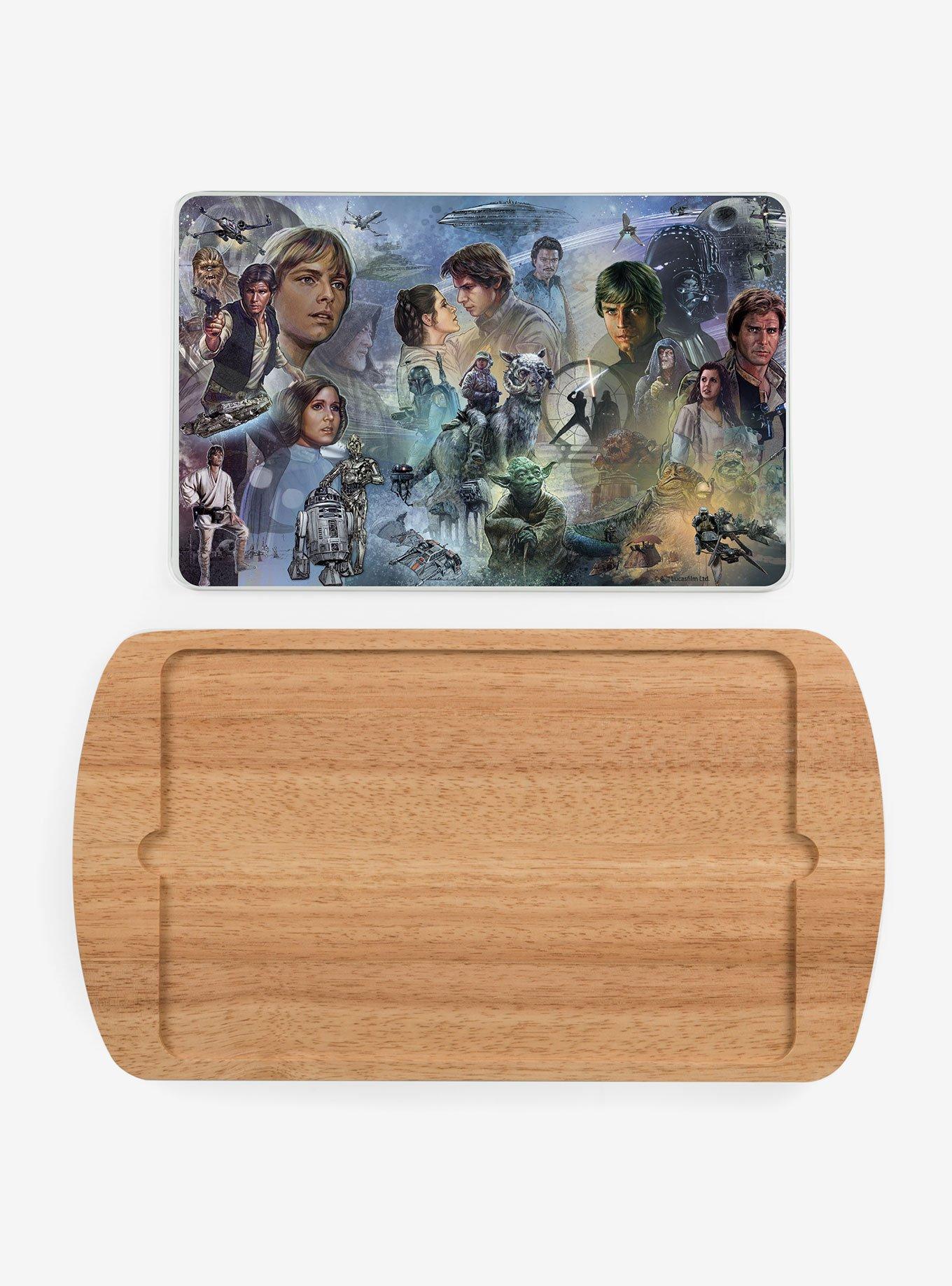 Star Wars Billboard Glass Top Serving Tray, , alternate