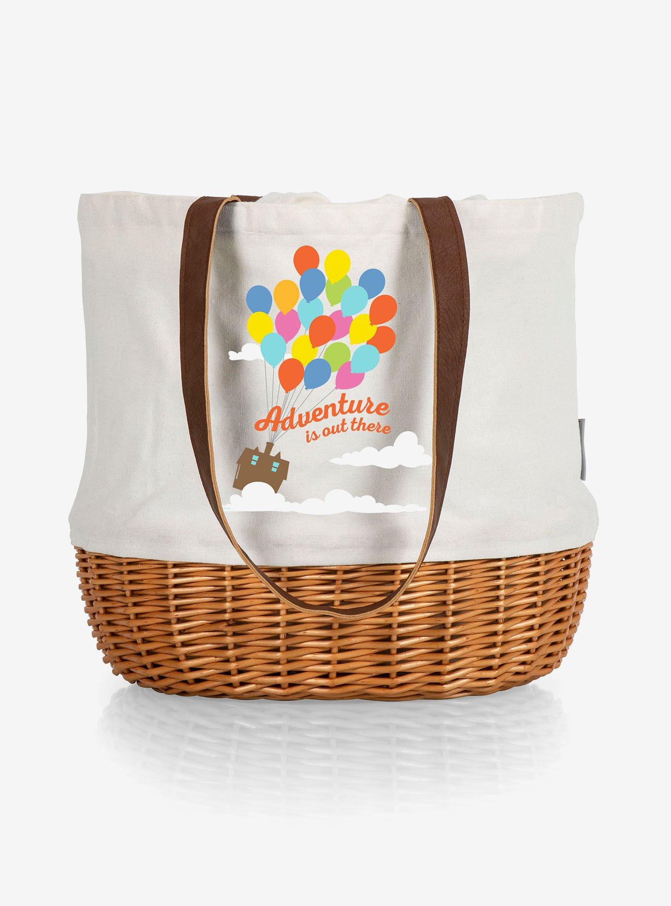 Disney Pixar Up Coronado Canvas And Willow Basket Tote, , hi-res