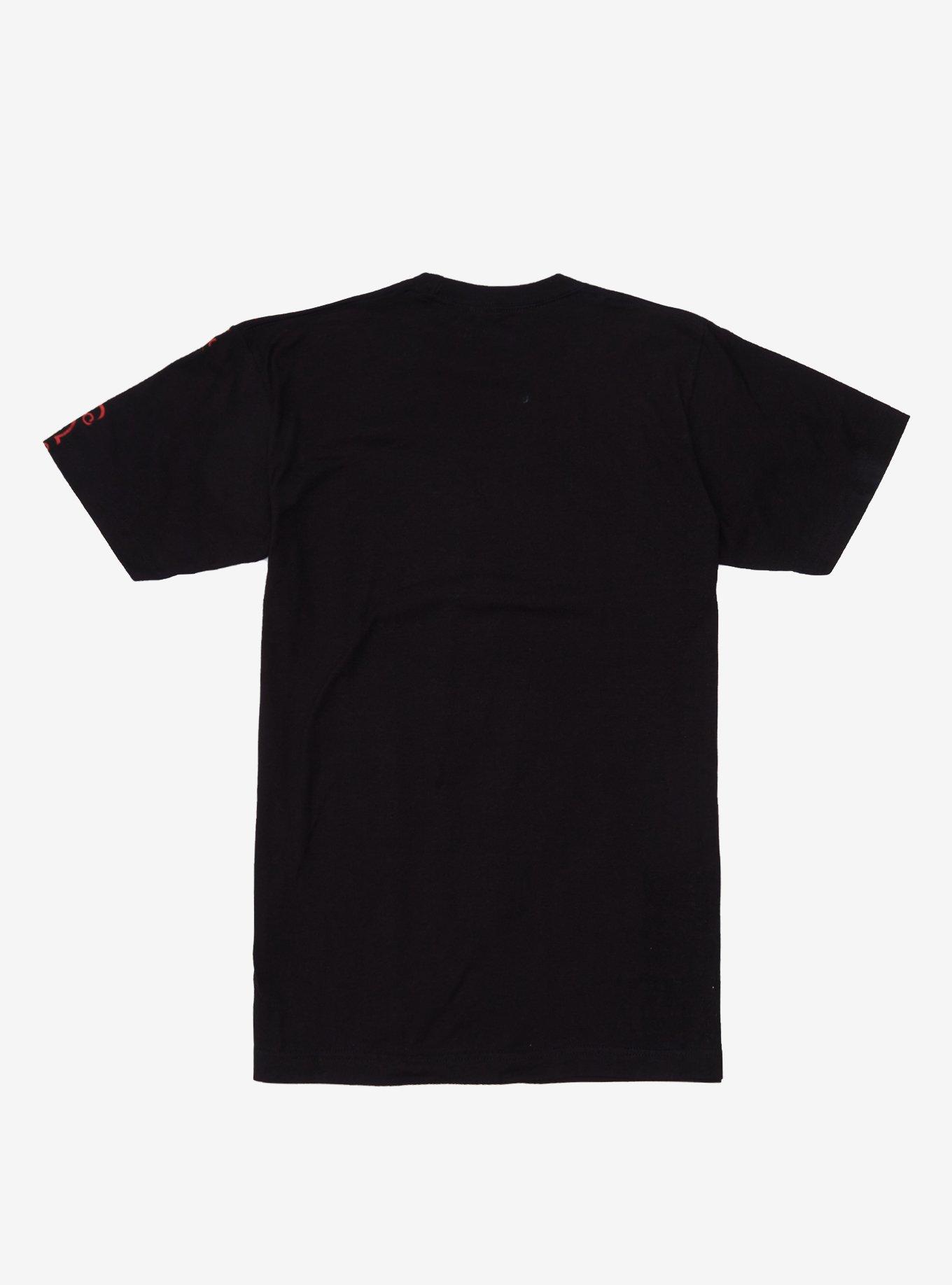 InuYasha Kagome & Clouds Outlines T-Shirt, MULTI, alternate