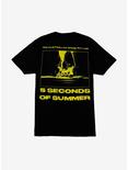 5 Seconds Of Summer Australia T-Shirt, BLACK, alternate