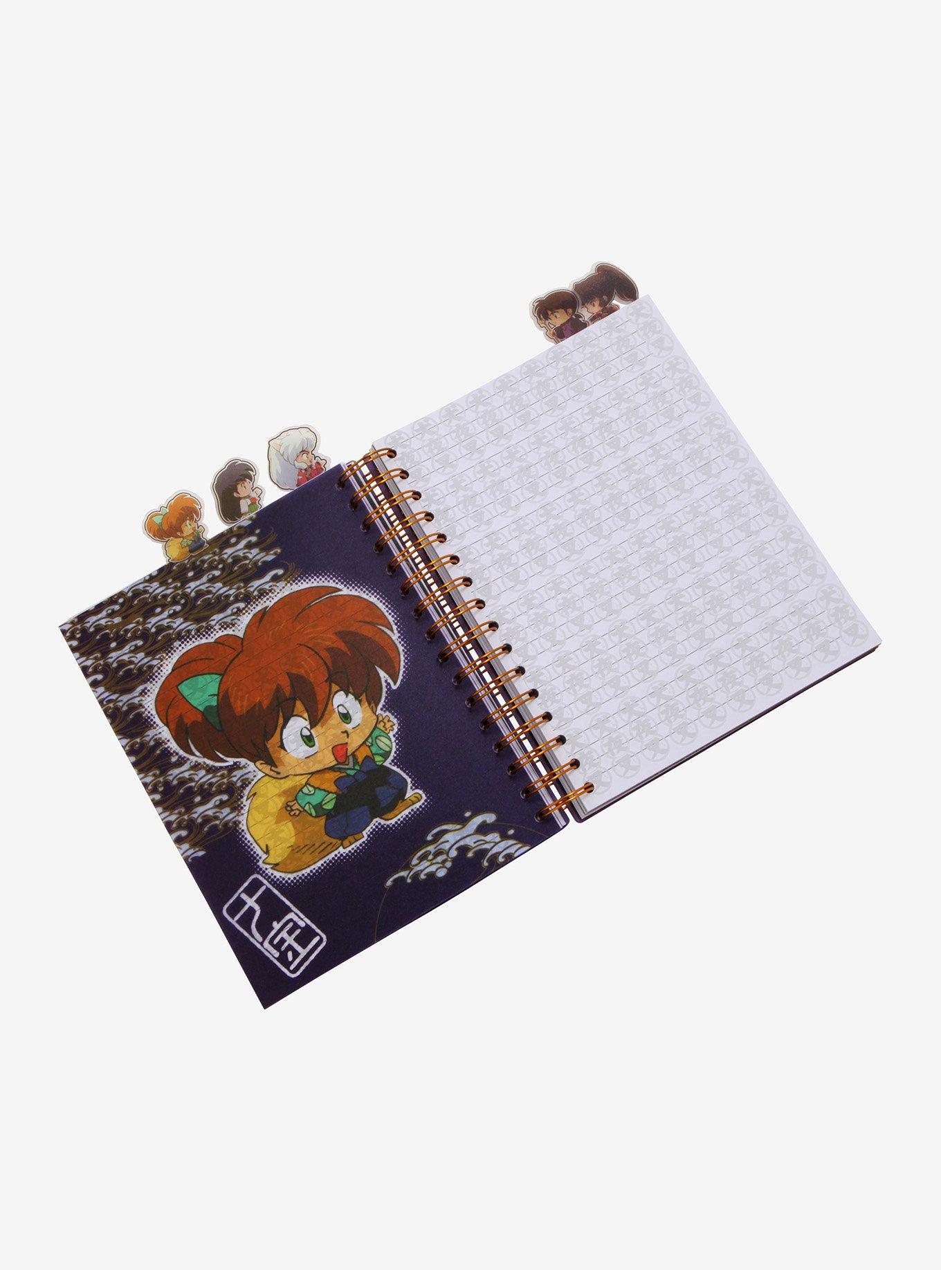 Inuyasha Chibi Characters Tabbed Journal, , alternate