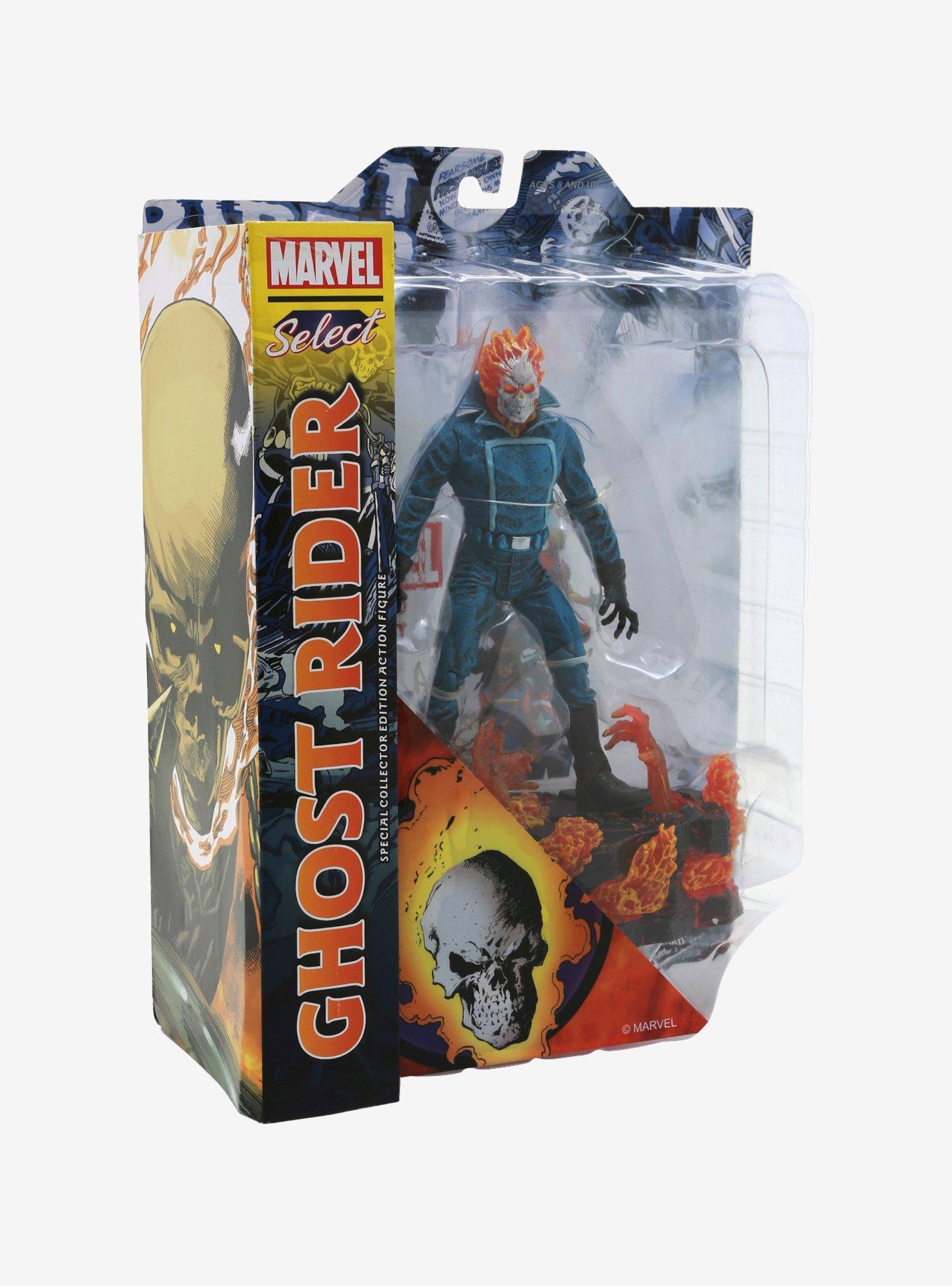 Diamond Select Toys Marvel Select Ghost Rider Collectible Action Figure, , alternate