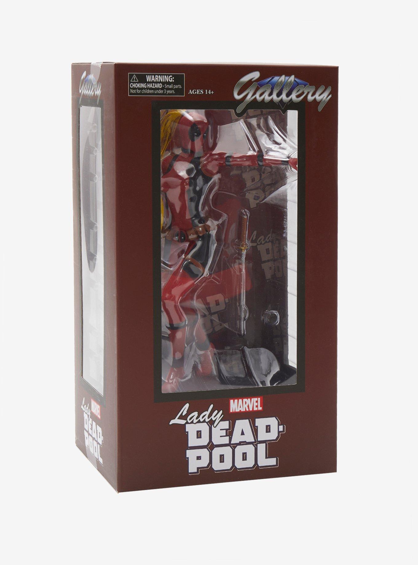 Diamond Select Toys Marvel Femme Fatales: Lady Deadpool Gallery Collectible Figure, , alternate