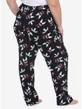 Marvel Venom Logo & Face Girls Pajama Pants Plus Size, MULTI, alternate