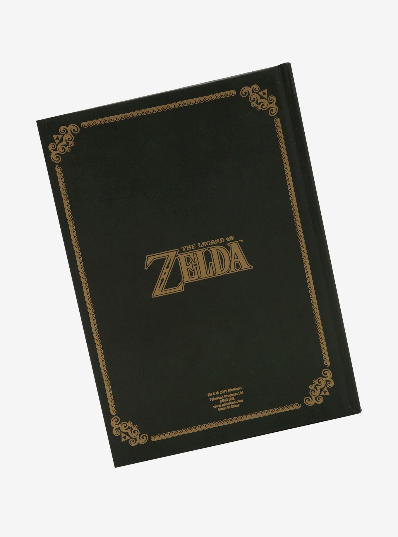 The Legend Of Zelda Triforce Light-Up Hardcover Journal, , alternate