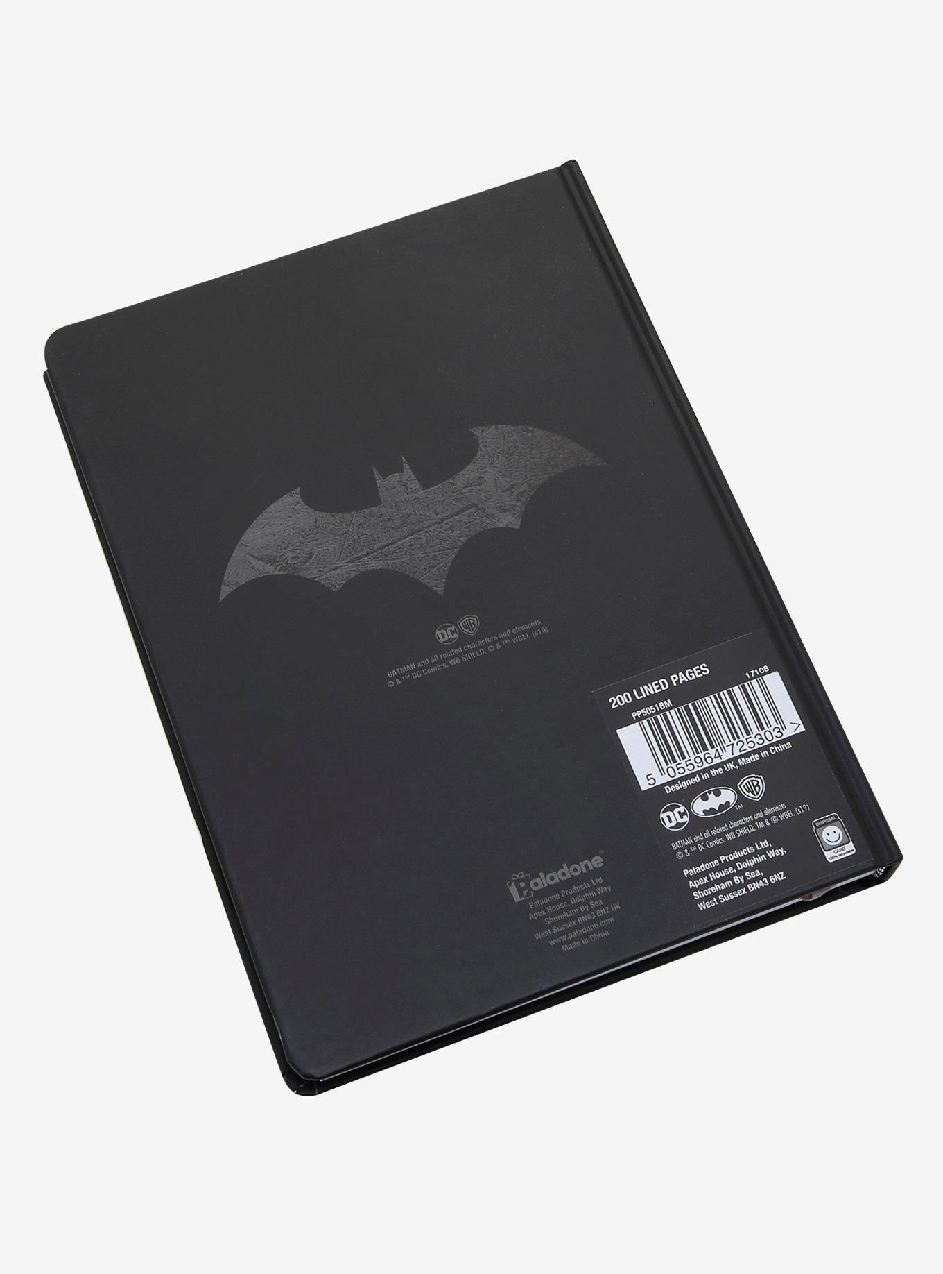 DC Comics Batman Metal Logo Hardcover Journal, , alternate