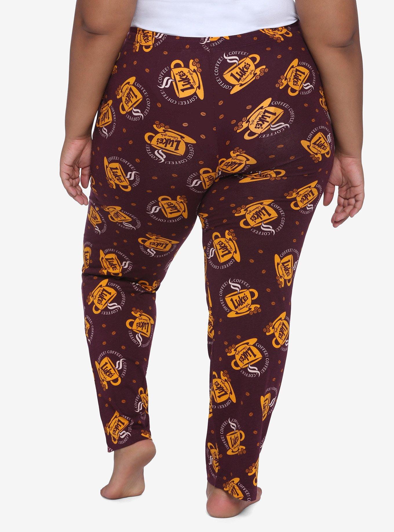 Gilmore Girls Luke's Girls Pajama Pants Plus Size, MULTI, alternate