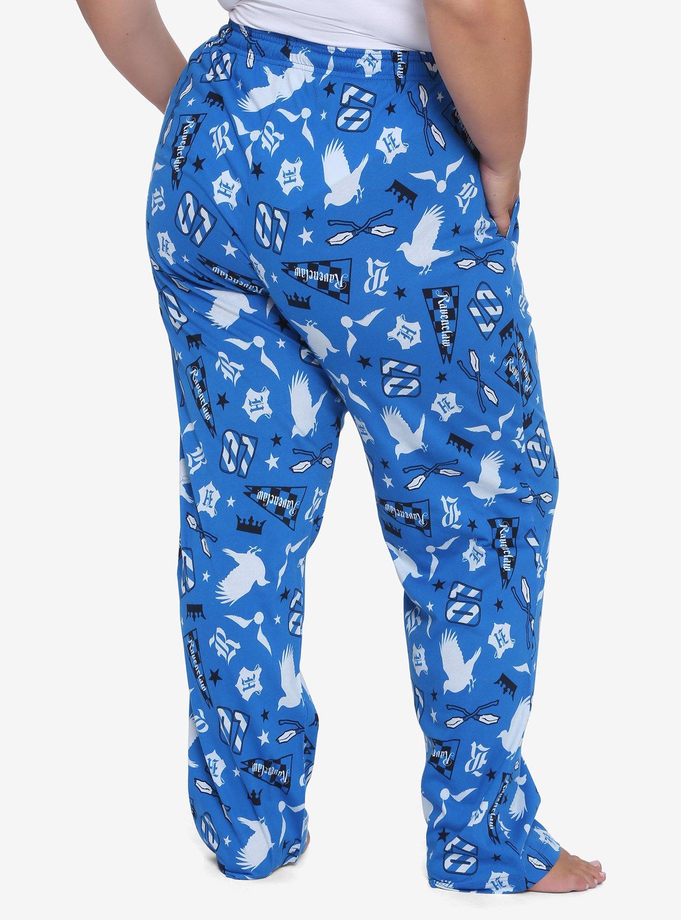 Harry Potter Ravenclaw Girls Pajama Pants Plus Size, MULTI, alternate