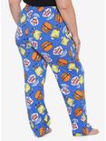 SpongeBob SquarePants Krabby Patty Girls Pajama Pants Plus Size, MULTI, alternate