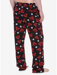 Dungeons & Dragons Black & Red Pajama Pants, MULTI, alternate
