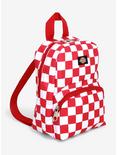 Dickies Red & White Checkered Mini Backpack, , alternate