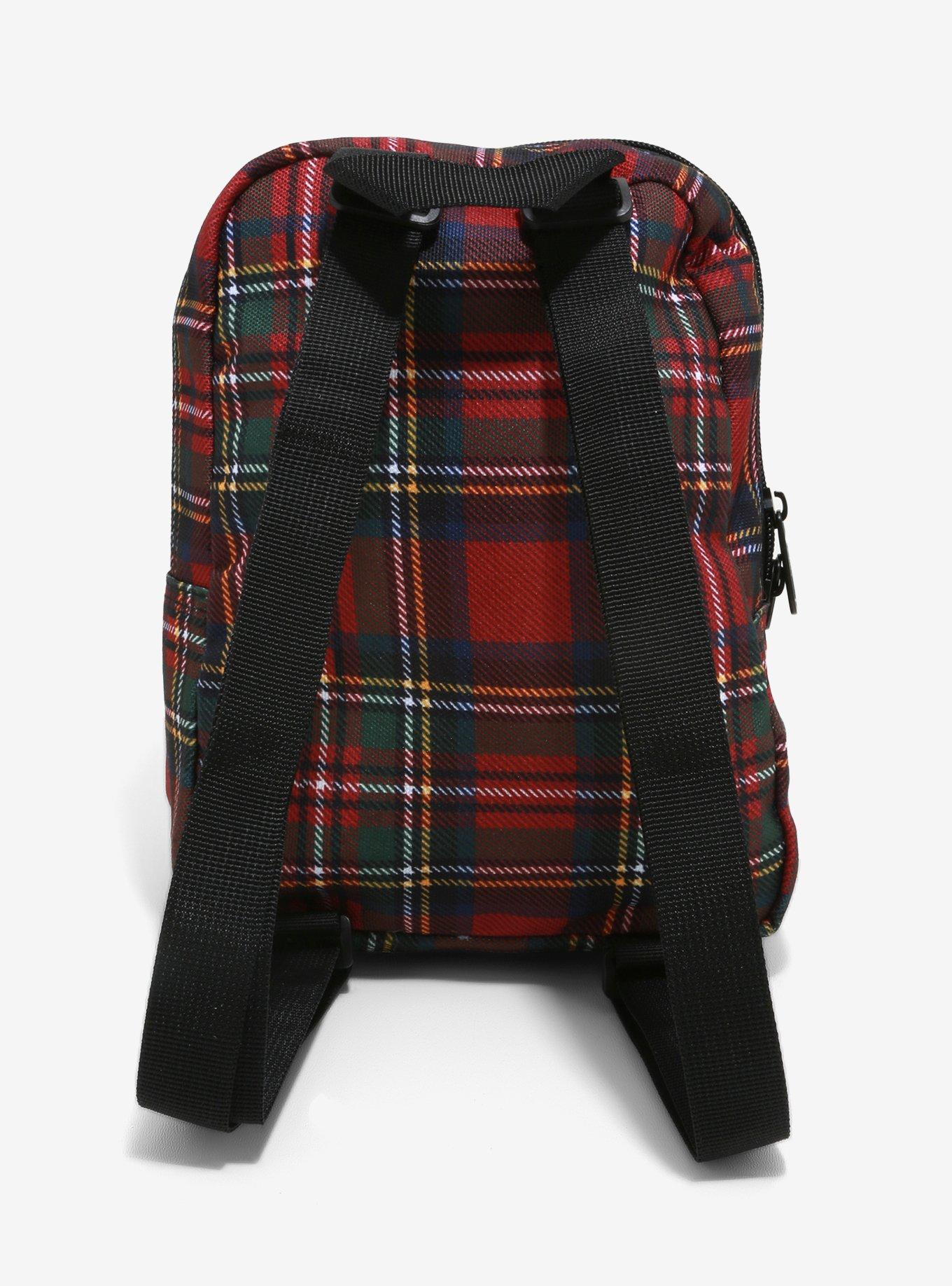 Dickies Red Plaid Mini Backpack, , alternate