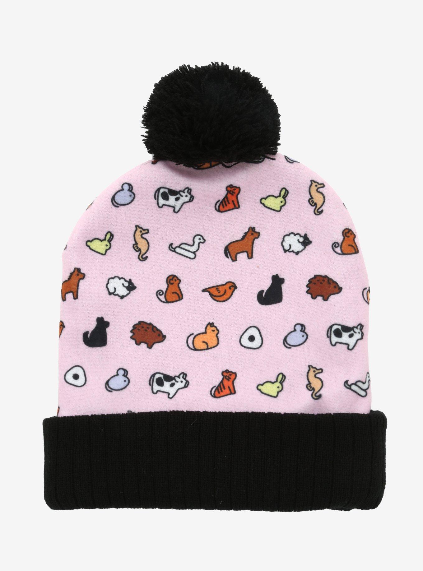 Fruits Basket Zodiac Icons Pom Beanie, , alternate